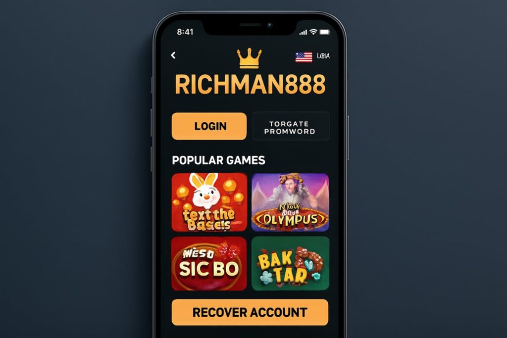 Richman888 Malaysia Account Recovery Experience: A Detailed Review