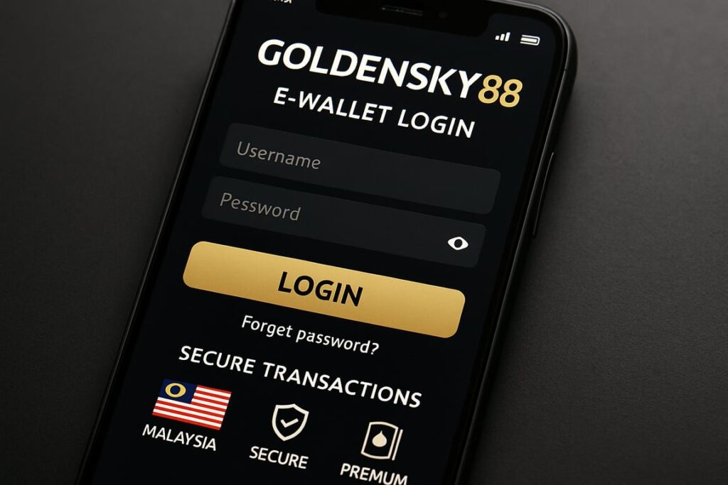 Goldensky88 E Wallet Login: A Comprehensive Guide for Malaysian High Rollers