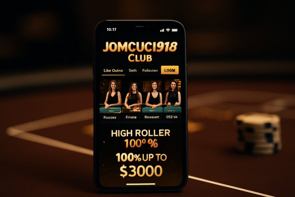 Jomcuci918 Club Live Dealer Review: A Cautiously Positive Look for High Rollers on the Go